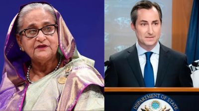 মার্কিন পররাষ্ট্র দপ্তরের ব্রিফিংয়ে শেখ হাসিনার বক্তব্যের ওপর নিষেধাজ্ঞা ইস্যু
