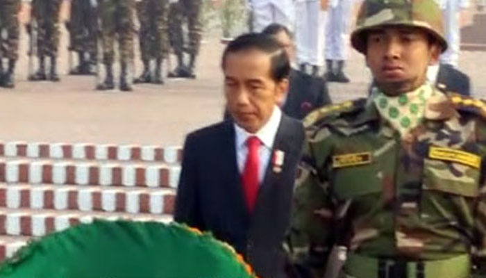 জাতির শ্রেষ্ঠ সন্তানদের প্রতি ইন্দোনেশিয়ার প্রেসিডেন্টের শ্রদ্ধা