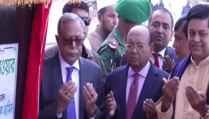 ভোলায় 'জ্যাকব টাওয়ার' উদ্বোধন করলেন রাষ্ট্রপতি