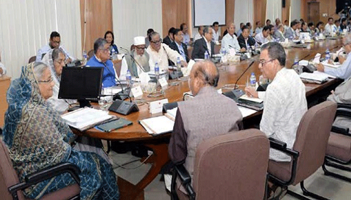 মন্ত্রিসভার বৈঠকে নারায়ণ চন্দ্র চন্দ