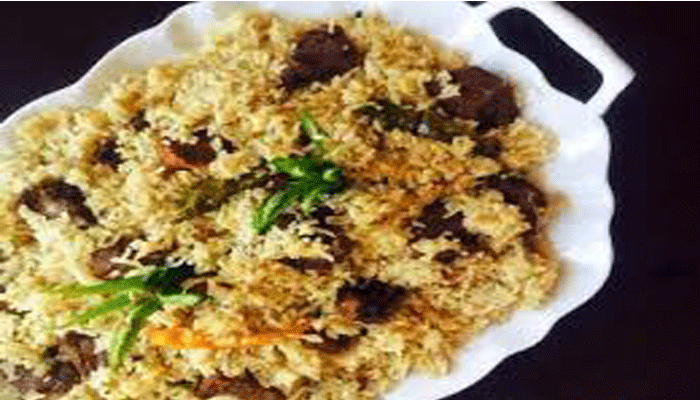 খাসির তেহারি রান্নার রেসিপি