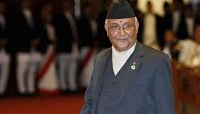 নেপালের প্রধানমন্ত্রীর পদত্যাগ