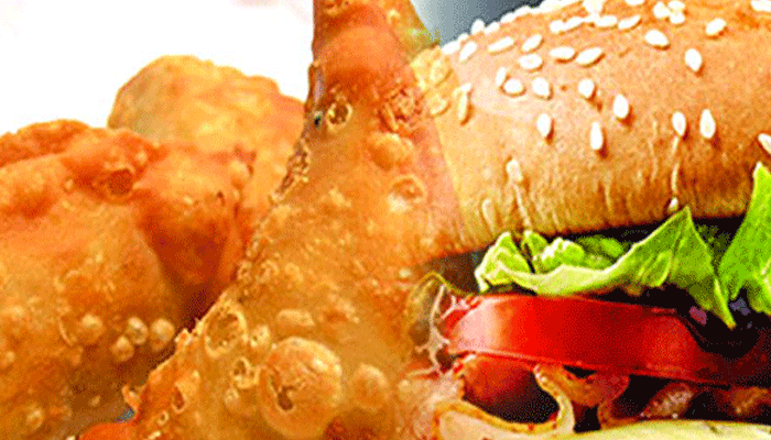 বার্গারের চেয়ে সিঙ্গাড়া স্বাস্থ্যকর