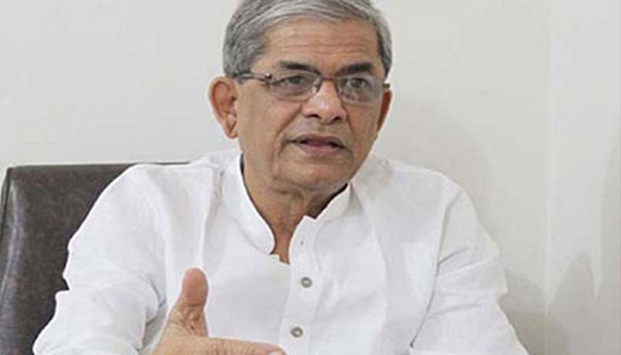 দেশে মত প্রকাশের স্বাধীনতা নেই : মির্জা ফখরুল