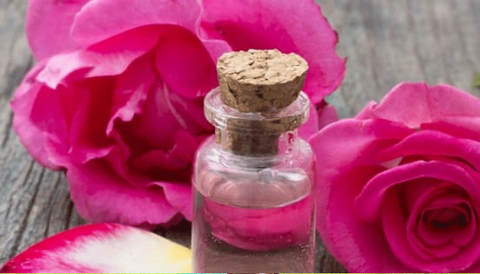 ত্বকের যত্নে গোলাপ জল