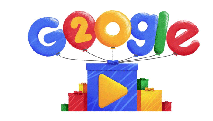 গুগলের জন্মদিনে ডুডল