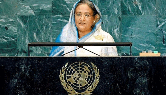রোহিঙ্গা সংকটের শান্তিপূর্ণ সমাধান চান প্রধানমন্ত্রী