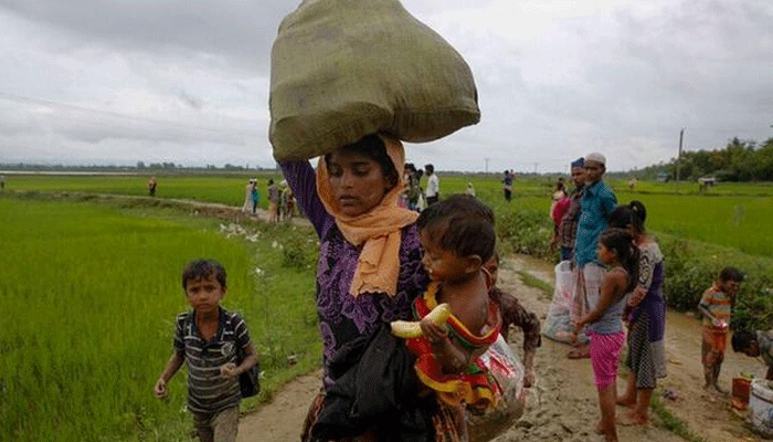 ভাসানচরে যেতে নারাজ রোহিঙ্গা শরণার্থীরা