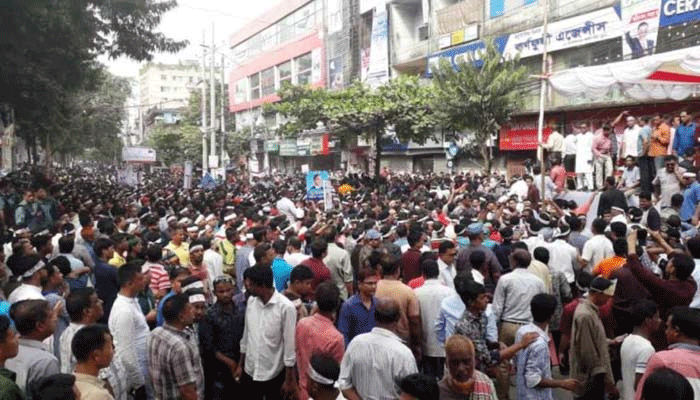 চট্টগ্রামে চলছে জাতীয় ঐক্যফ্রন্টের সমাবেশ