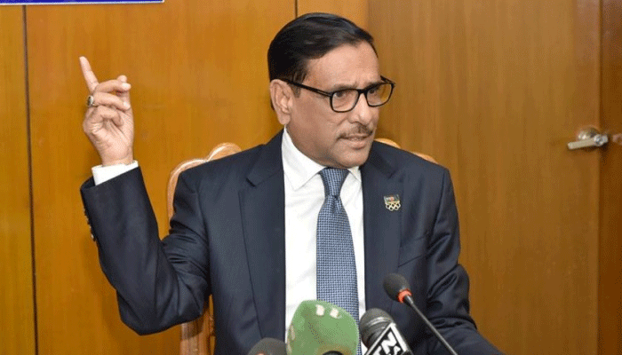 ঐক্যফ্রন্টের সঙ্গে তিনটি বিষয় নিয়ে আলোচনা হবে : ওবায়দুল কাদের
