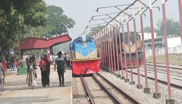 পঞ্চগড় থেকে সরাসরি ঢাকার ট্রেন চলাচল শুরু