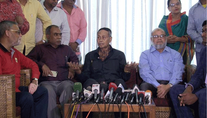 ঐক্যফ্রন্টের সংলাপ ফলপ্রসূ হবে না : এরশাদ