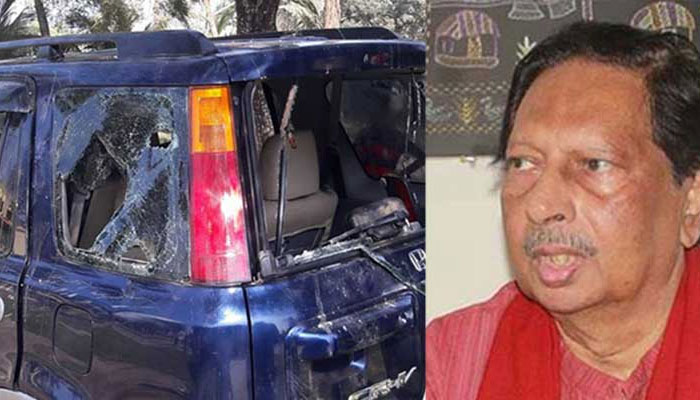 পাবনায় ধানের শীর্ষের প্রার্থী আবু সাইয়িদের গাড়িবহরে হামলা