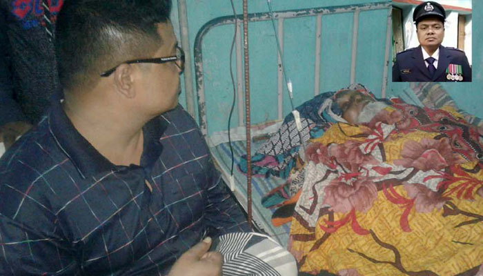 মুমুর্ষ রোগীকে রক্ত দিয়ে প্রাণ বাচালেন পাইকগাছার ওসি আমিনুল