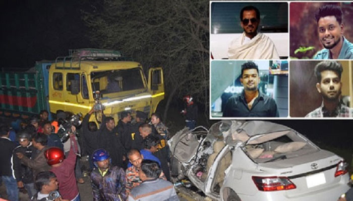 খুলনায় ট্রাকচাপায় পাঁচ ছাত্রলীগ-যুবলীগ নেতা নিহত