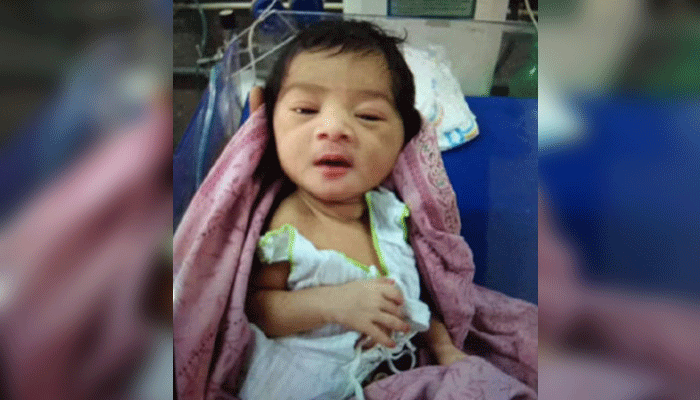 শিশু হাসপাতালের টয়লেটে নবজাতক : দত্তক নিতে থানায় শতাধিক ফোন