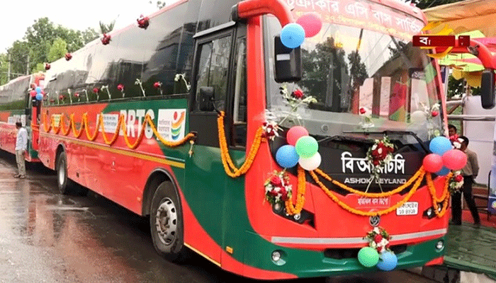 উত্তরায় চালু হলো চক্রাকার বাস সার্ভিস