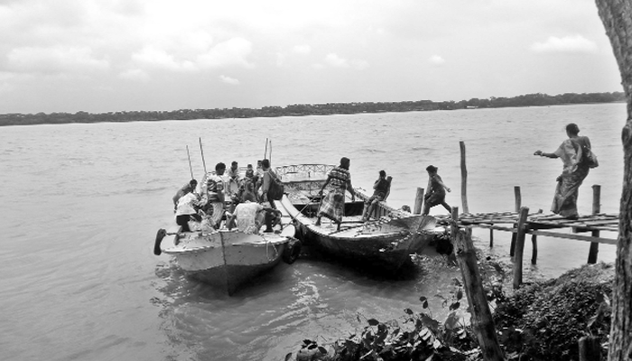 বামনা-বদনিখালী নদী পারাপারে অতিরিক্ত ভাড়া আদায়