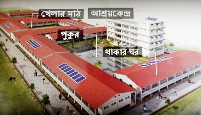 ২৩১২ কোটি টাকা ব্যয়ে ভাষানচরে রোহিঙ্গা আবাসন