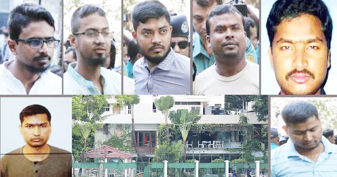 হলি আর্টিজান মামলায় ৭ আসামির মৃত্যুদণ্ড
