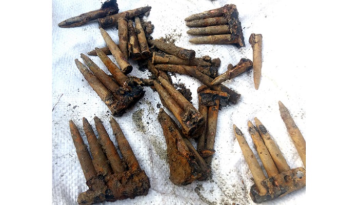 একাত্তরে ব্যবহার করা ৩৯ রাউন্ড গুলি উদ্ধার