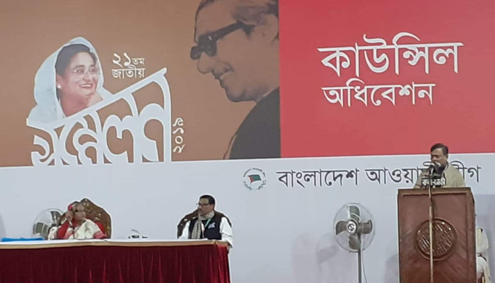 অধিবেশন পরিচালনা করলেন শেখ হাসিনাই