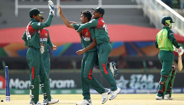 প্রোটিয়াদের হারিয়ে সেমিতে টাইগার যুবারা