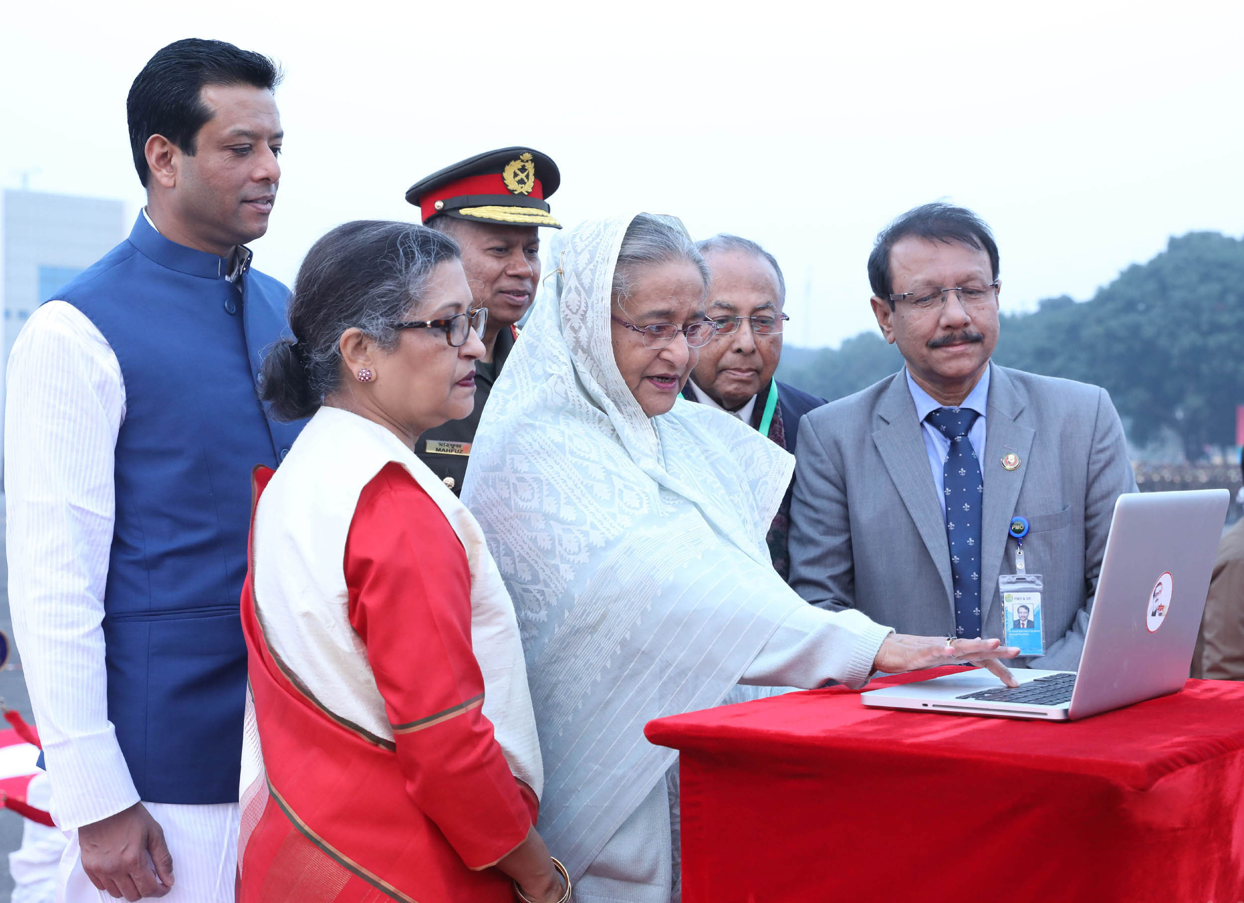 মুজিববর্ষের ক্ষণগণনা উদ্বোধন