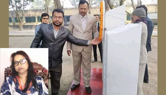 এবার খবরদারি করলেন সেই অধ্যক্ষের স্ত্রী!