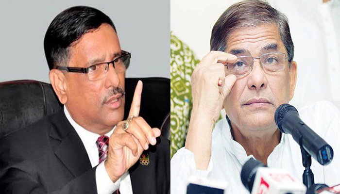 খালেদার প্যারোল নিয়ে বিতর্কে ফখরুল-কাদের