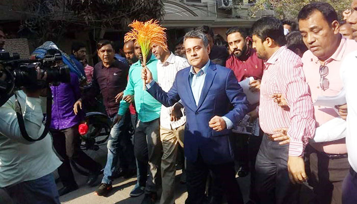 ঢাকা-১০ উপনির্বাচনে বিএনপির রবির প্রচারণা শুরু