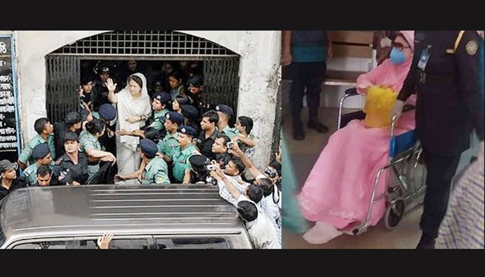 গেলেন হেঁটে, ফিরলেন হুইল চেয়ারে!