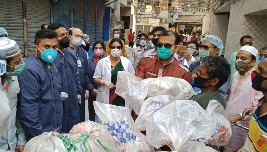 করোনায় ‘লকডাউনে’ রাজধানী জনশূন্য