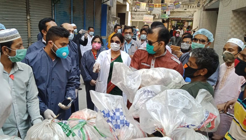 করোনায় ‘লকডাউনে’ রাজধানী জনশূন্য