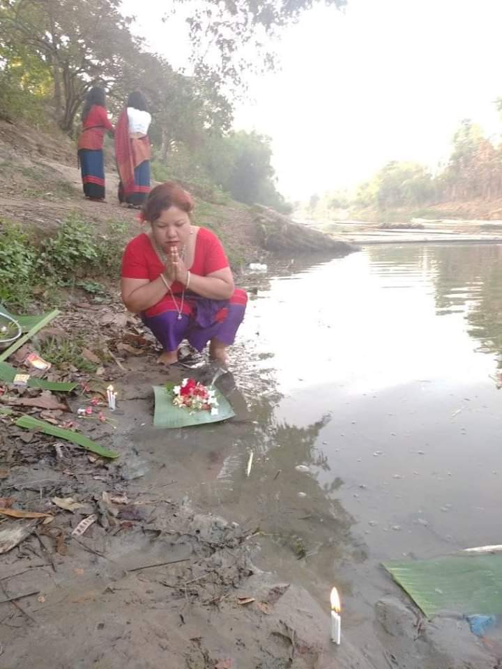 করোনায় থেমে নেই পাহাড়ে বৈসাবি উৎসব
