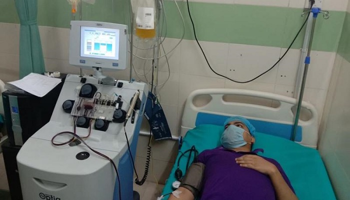 এবার প্লাজমা দিলেন করোনাজয়ী সাংবাদিক