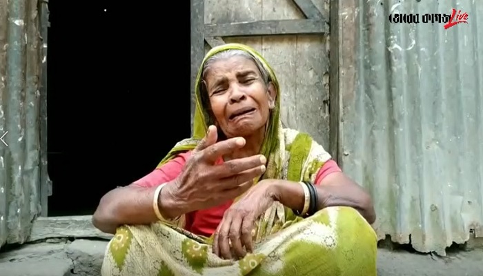 অসহায় ছকিনে খাতুনের পাশে দাঁড়ায়নি কেউ