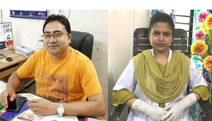 করোনাযোদ্ধা এক সংগ্রামী দম্পতি