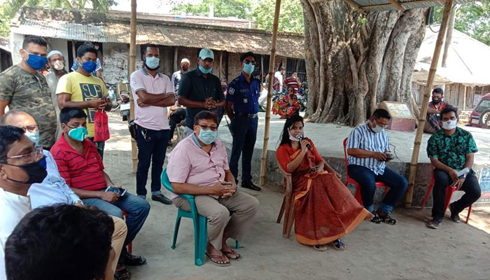স্বাস্থ্য বিধি মেনে ব্যবসা করার আহ্বান ইউএনও’র