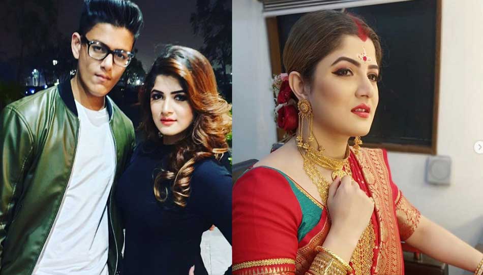 ছেলের সঙ্গে ছবি দিয়ে যেন ভুল করেছেন শ্রাবন্তী