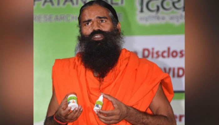 করোনার ওষুধ নিয়ে বিতর্কে রামদেব