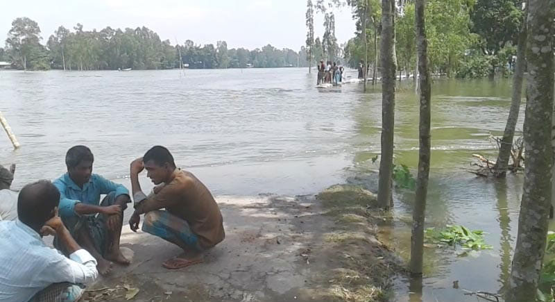 ‘একাত্তরের মুক্তাঞ্চল’ পানির নিচে