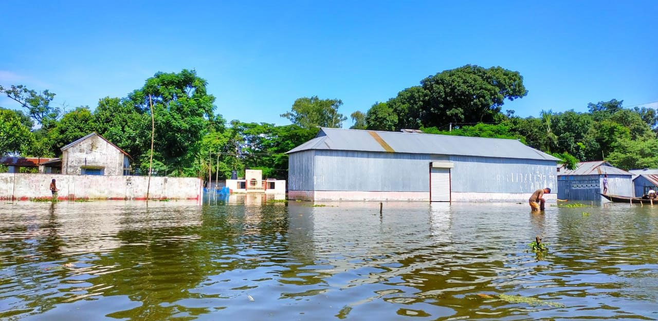 ‘একাত্তরের মুক্তাঞ্চল’ পানির নিচে
