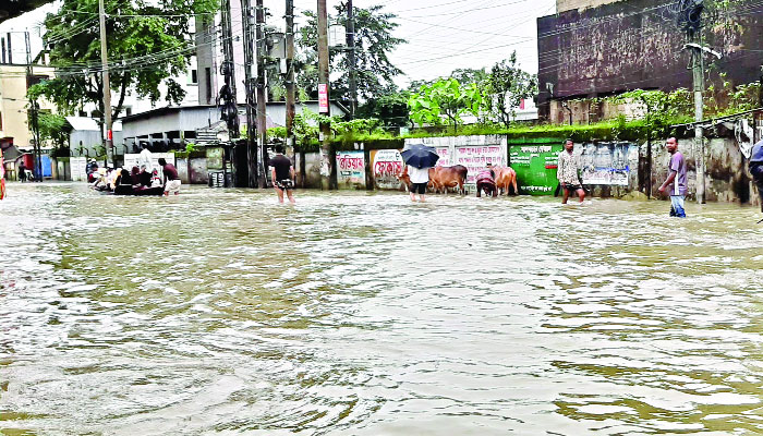 বন্যা পরিস্থিতির ফের অবনতি উত্তর-পূর্বাঞ্চল ও মধ্যাঞ্চলে