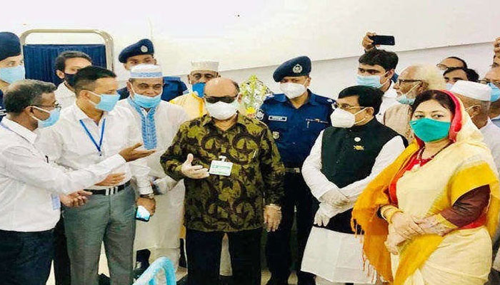 নরসিংদীর শিবপুরে করোনা আইসোলেশন ওয়ার্ড উদ্বোধন