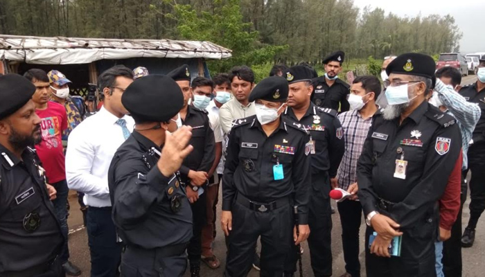 প্রদীপ-লিয়াকত-নন্দদুলালকে নিয়ে ঘটনাস্থলে র‌্যাব
