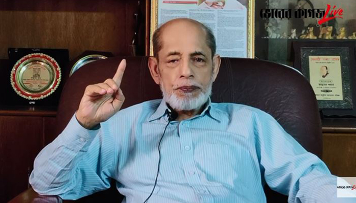 ভোরের কাগজে রাহাত খান, বঙ্গবন্ধুর স্মৃতিচারণ