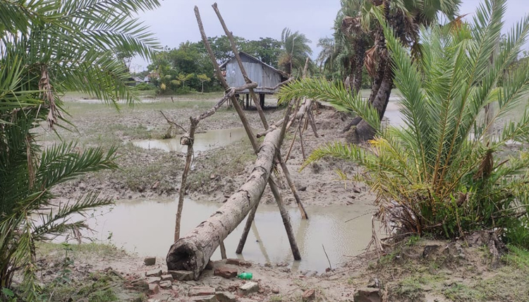 লালুয়া ইউনিয়নের ৩ কিমি সড়কে ৯ সাঁকো