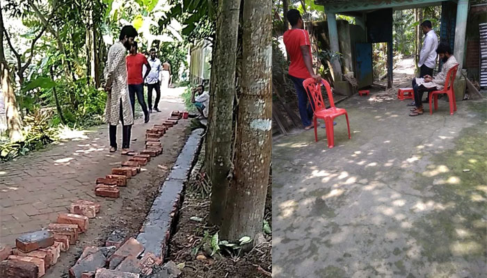 কালীগঞ্জে তিন বোনকে তুলে নেওয়ার হুমকি