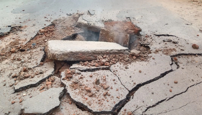 পান্থপথে গ্যাস লাইন বিস্ফোরণে দগ্ধ ৪